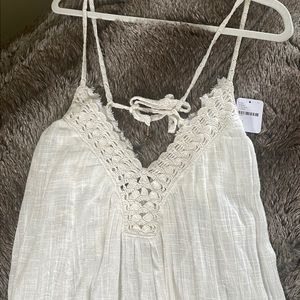 Gauzy free people dress